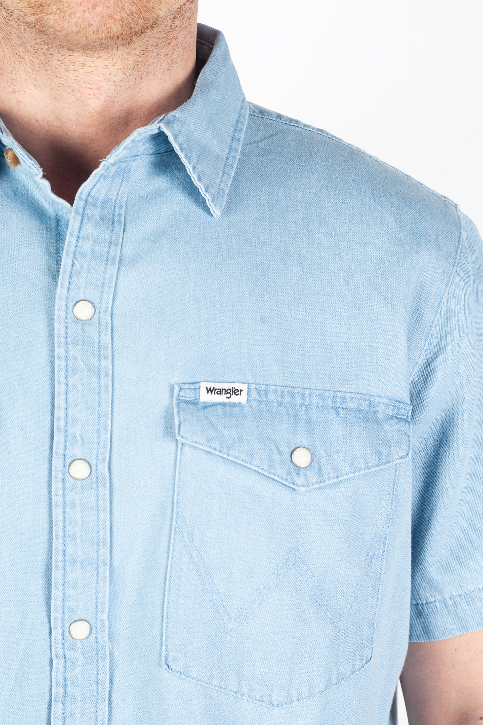 Denim shirt WRANGLER 112362749