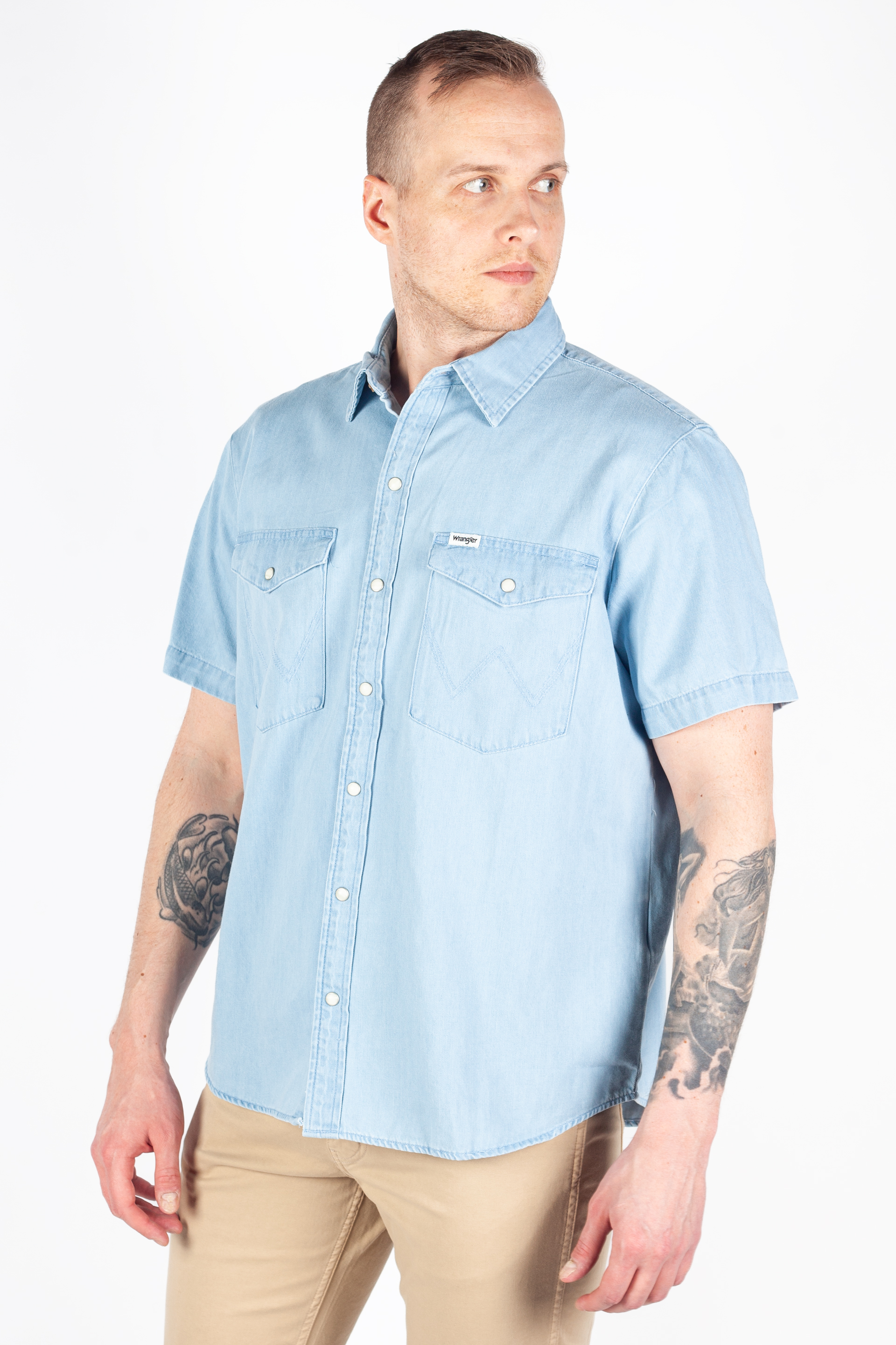 Denim shirt WRANGLER 112362749