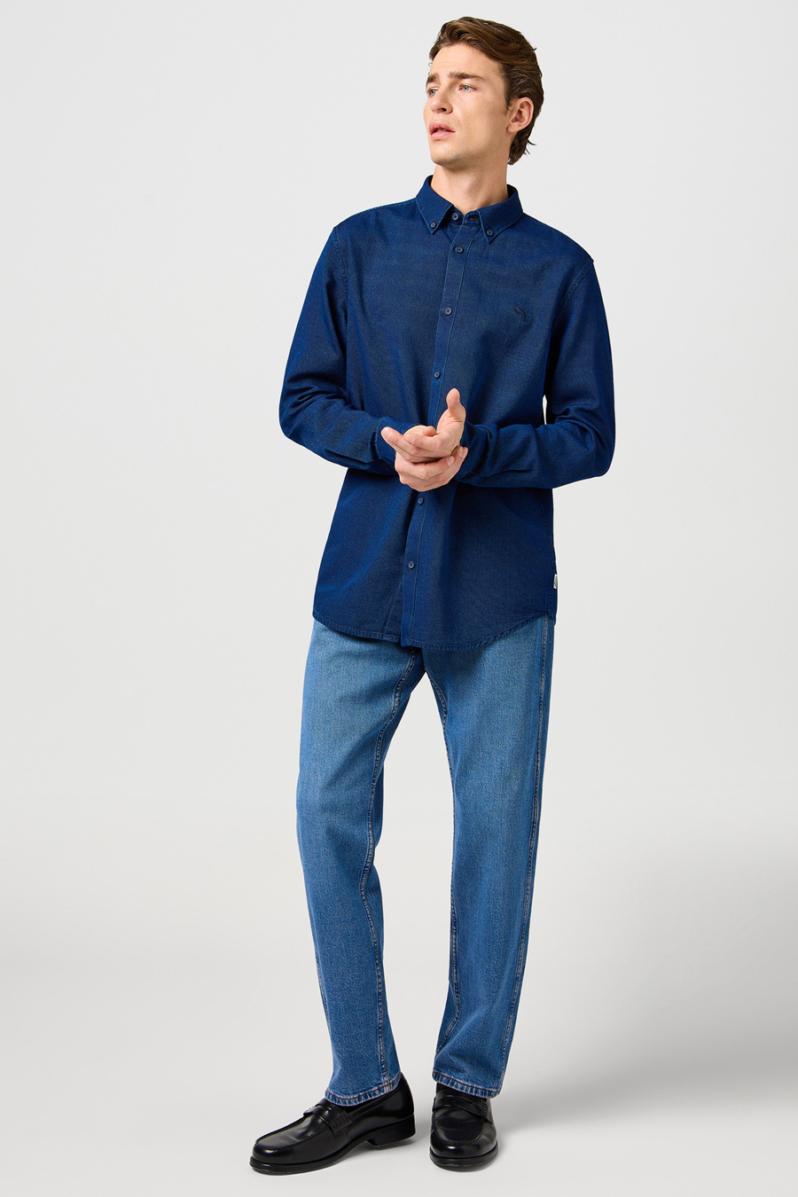 Denim shirt WRANGLER 112364234