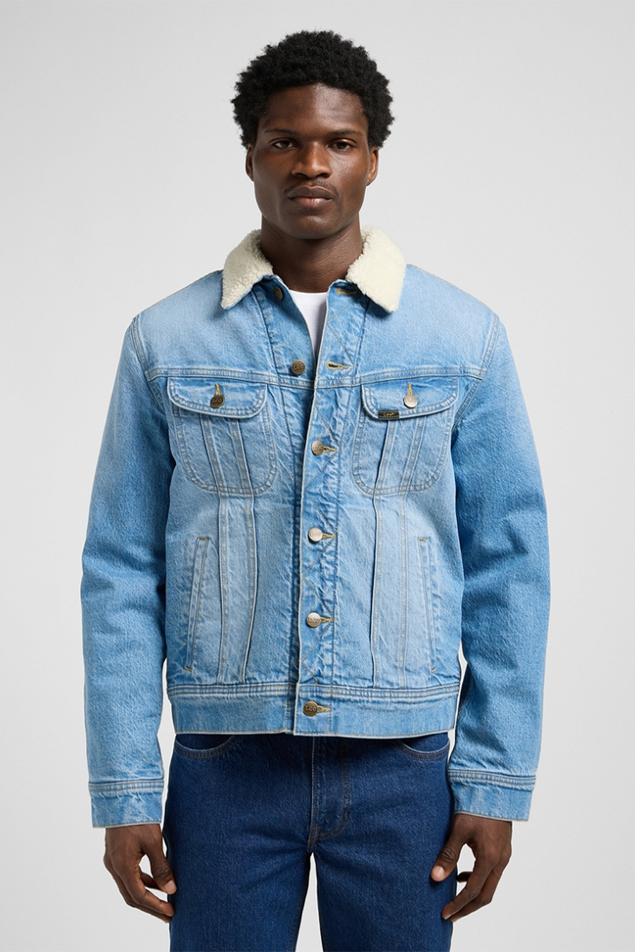 Denim jacket with lining LEE 112370463
