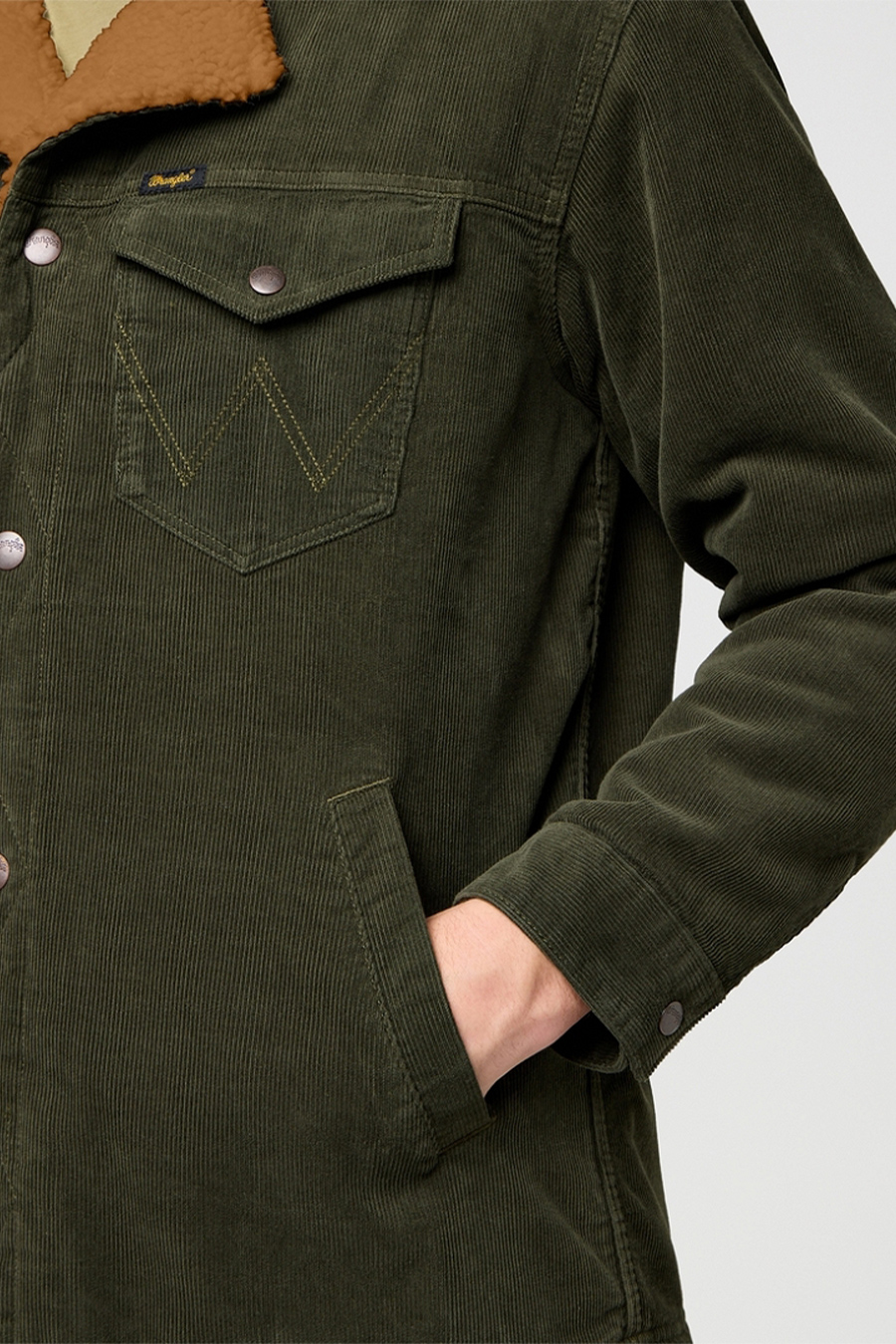 Denim jacket with lining WRANGLER 112371443