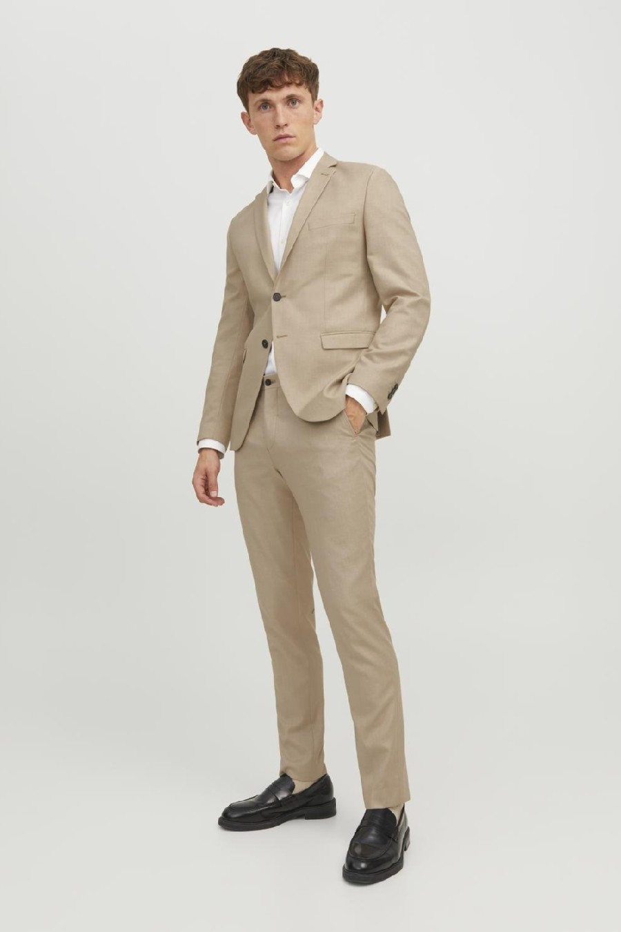 Suit trousers JACK & JONES 12141112-Pure-Cashmere