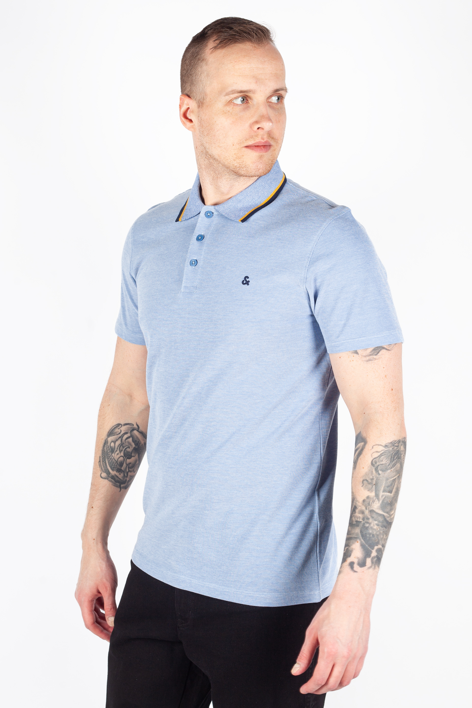 Polo shirt JACK & JONES 12175007-Bright-Cobalt