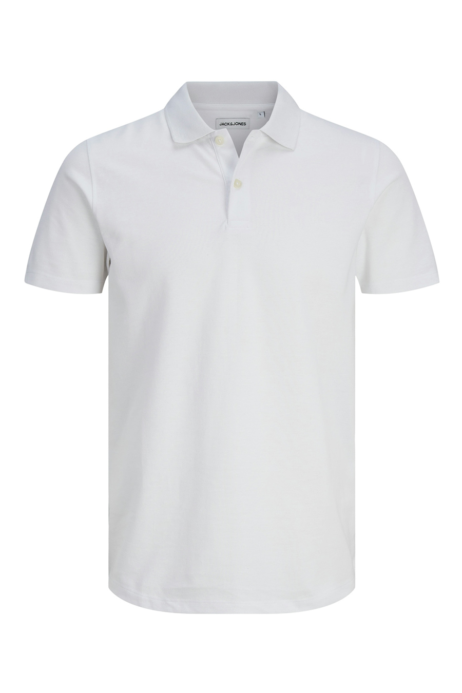 Polo shirt JACK & JONES 12175007-White-SOLID