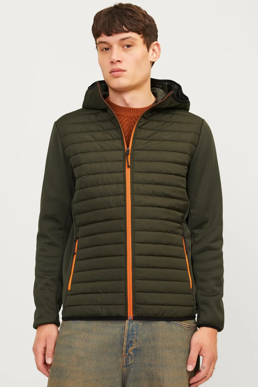 Wind jacket JACK & JONES 12182242-Rosin-SET-IN