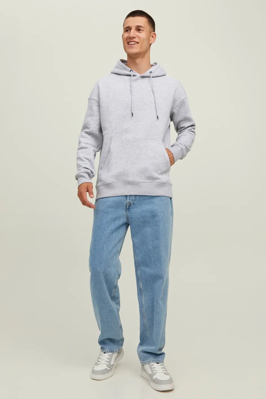 Hoodie JACK & JONES 12208157-LG-Melange