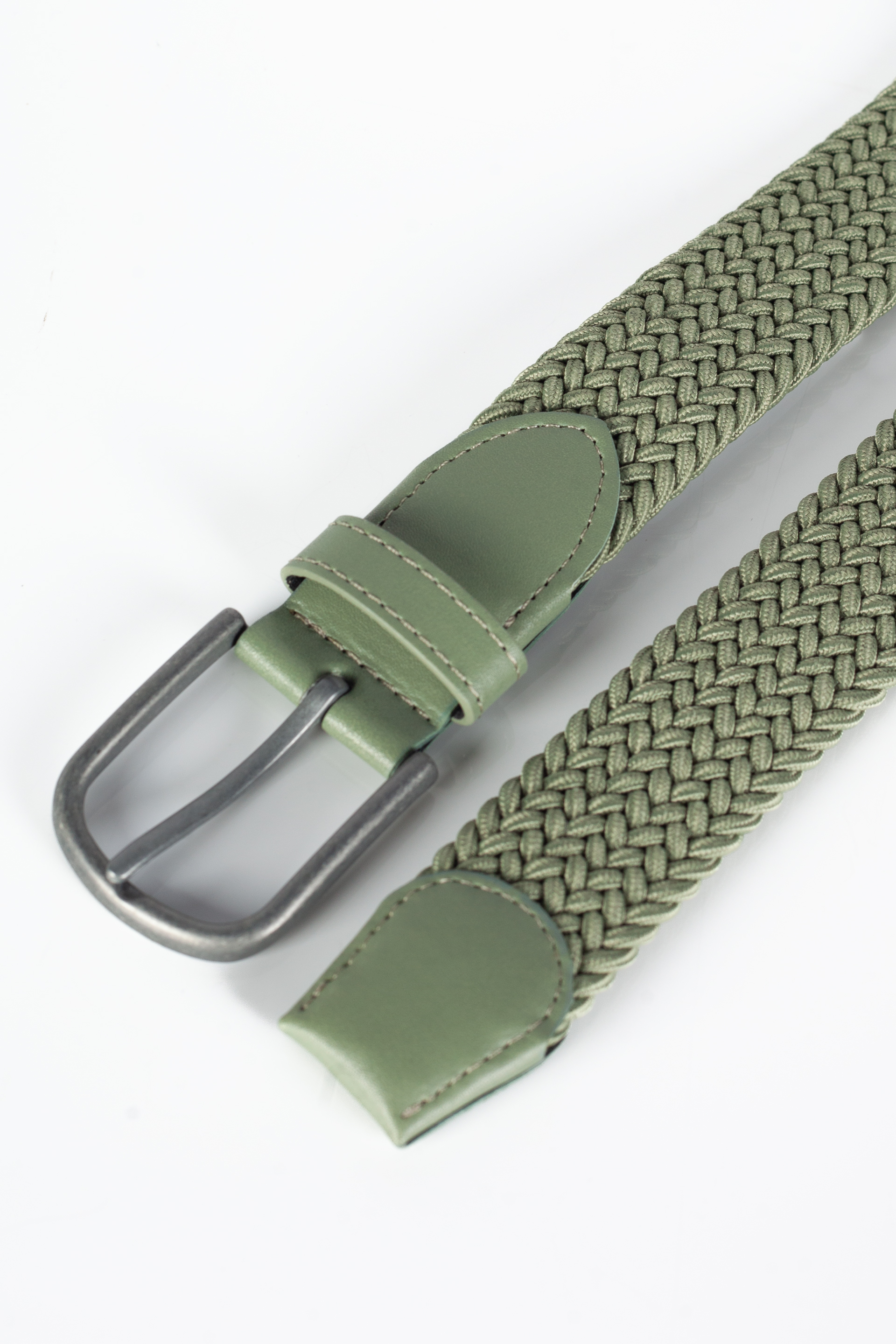 Canvas belt JACK & JONES 12209254-Oil-Green