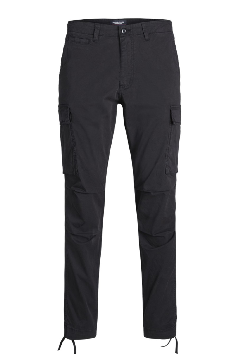 Cargo trousers JACK & JONES 12216664-Black-SOLID