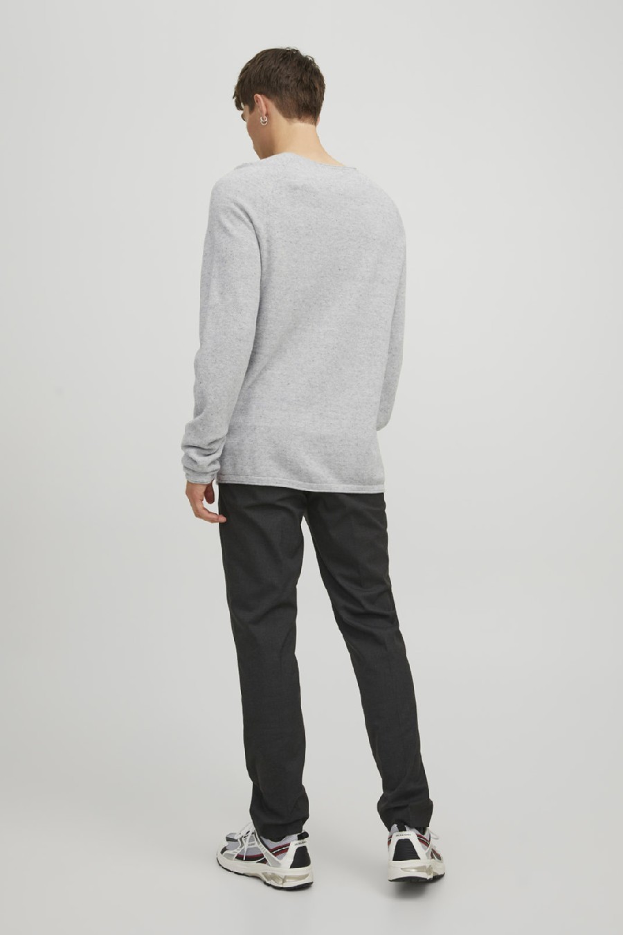 Sweater JACK & JONES 12243968-Light-Grey