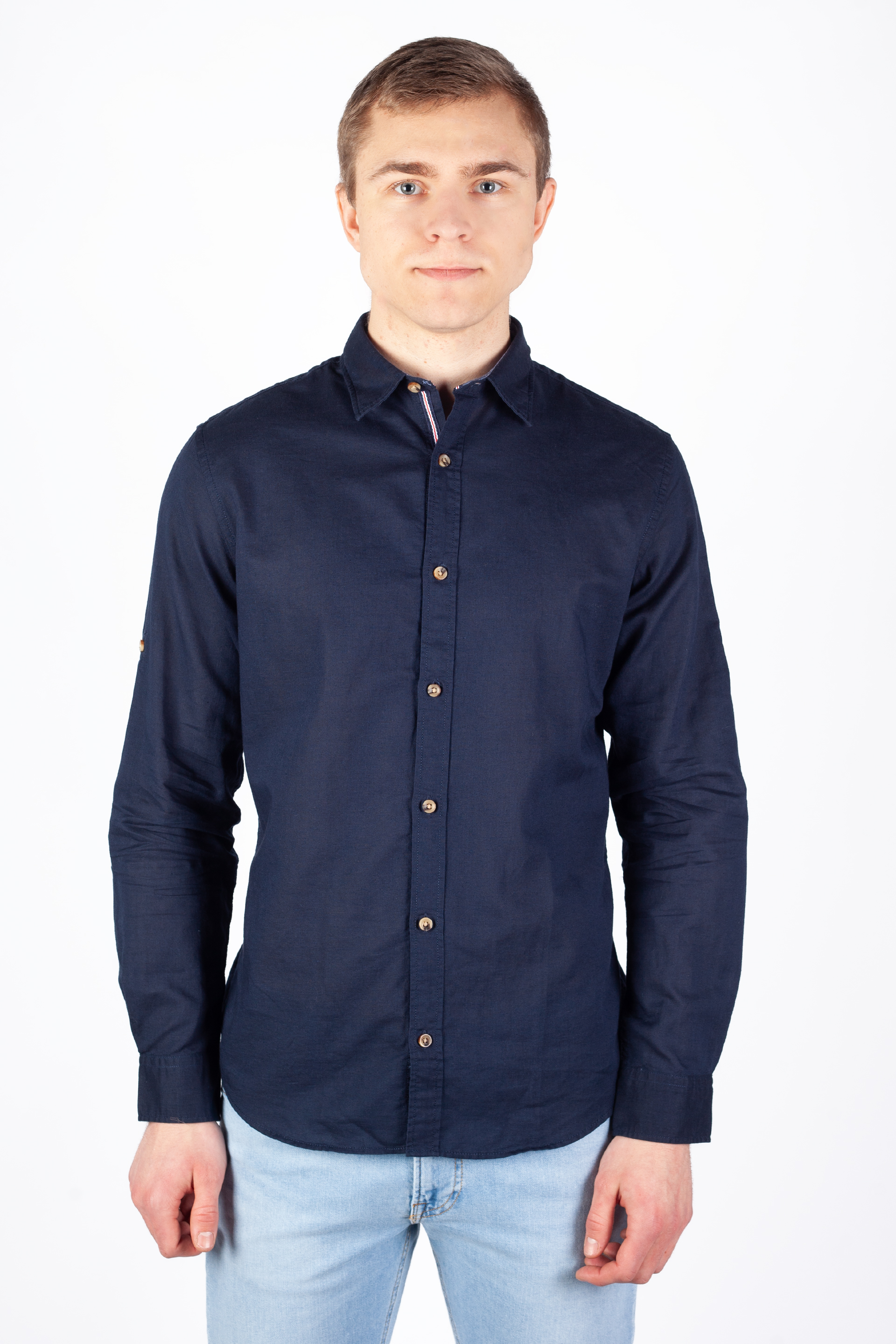 Shirt JACK & JONES 12248580-Navy-Blazer