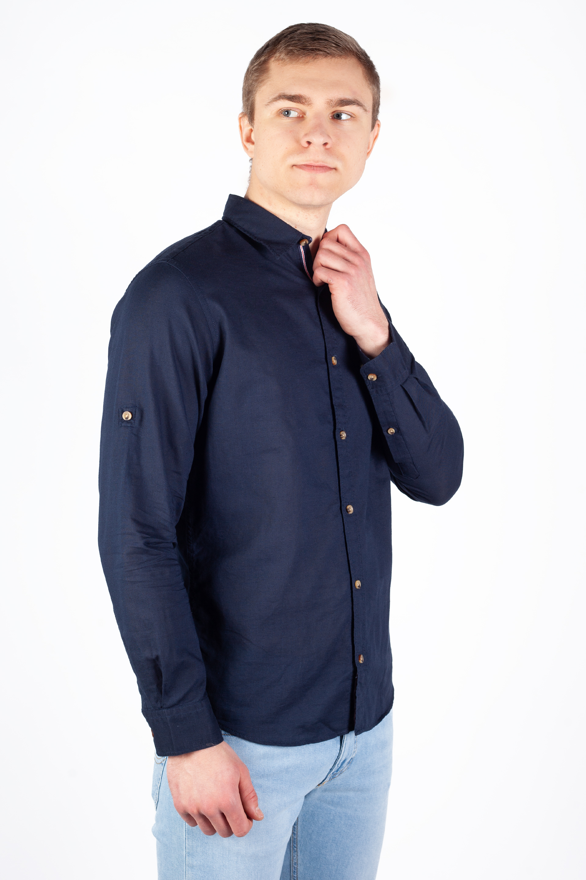 Shirt JACK & JONES 12248580-Navy-Blazer