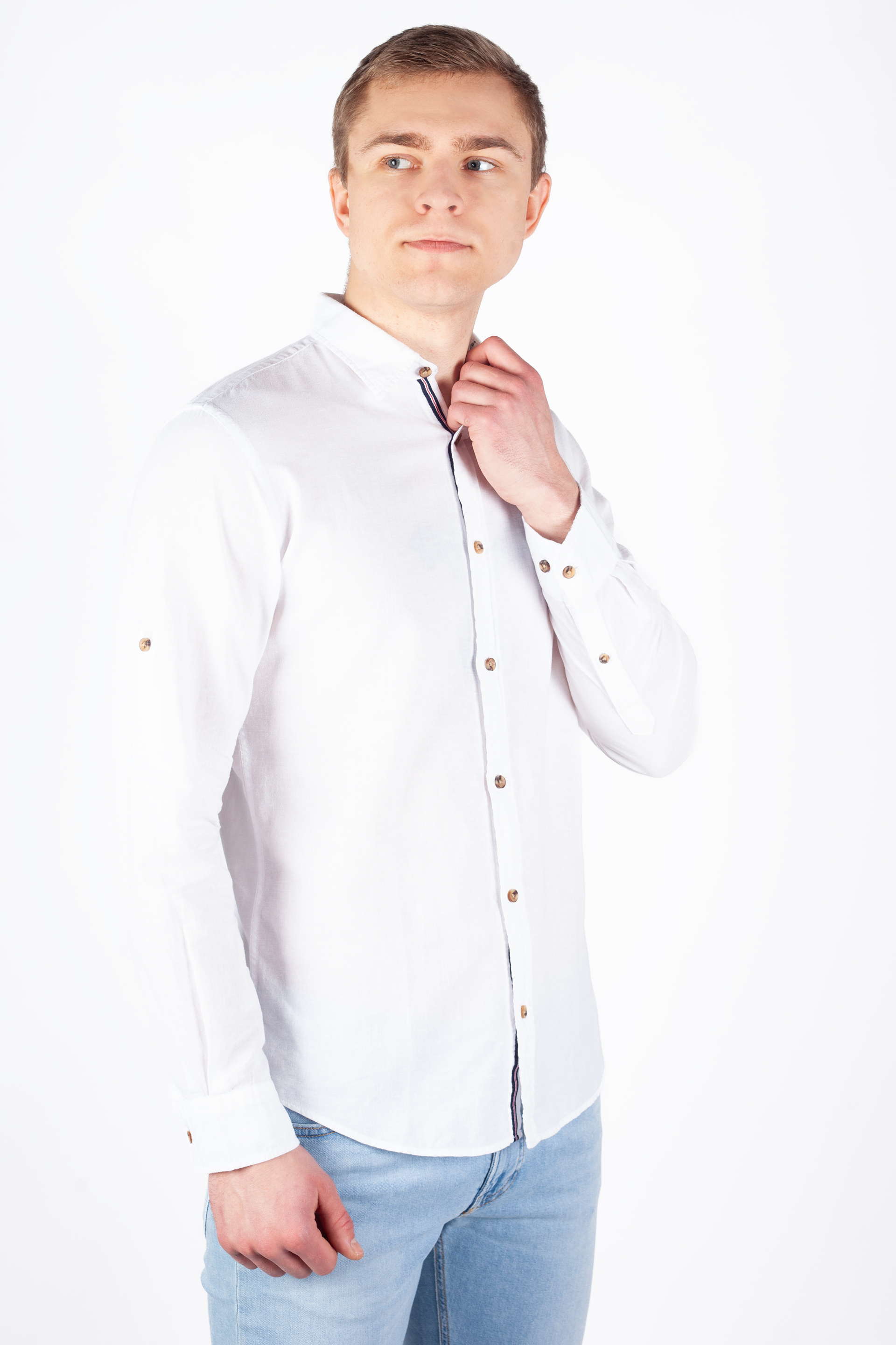 Shirt JACK & JONES 12248580-White