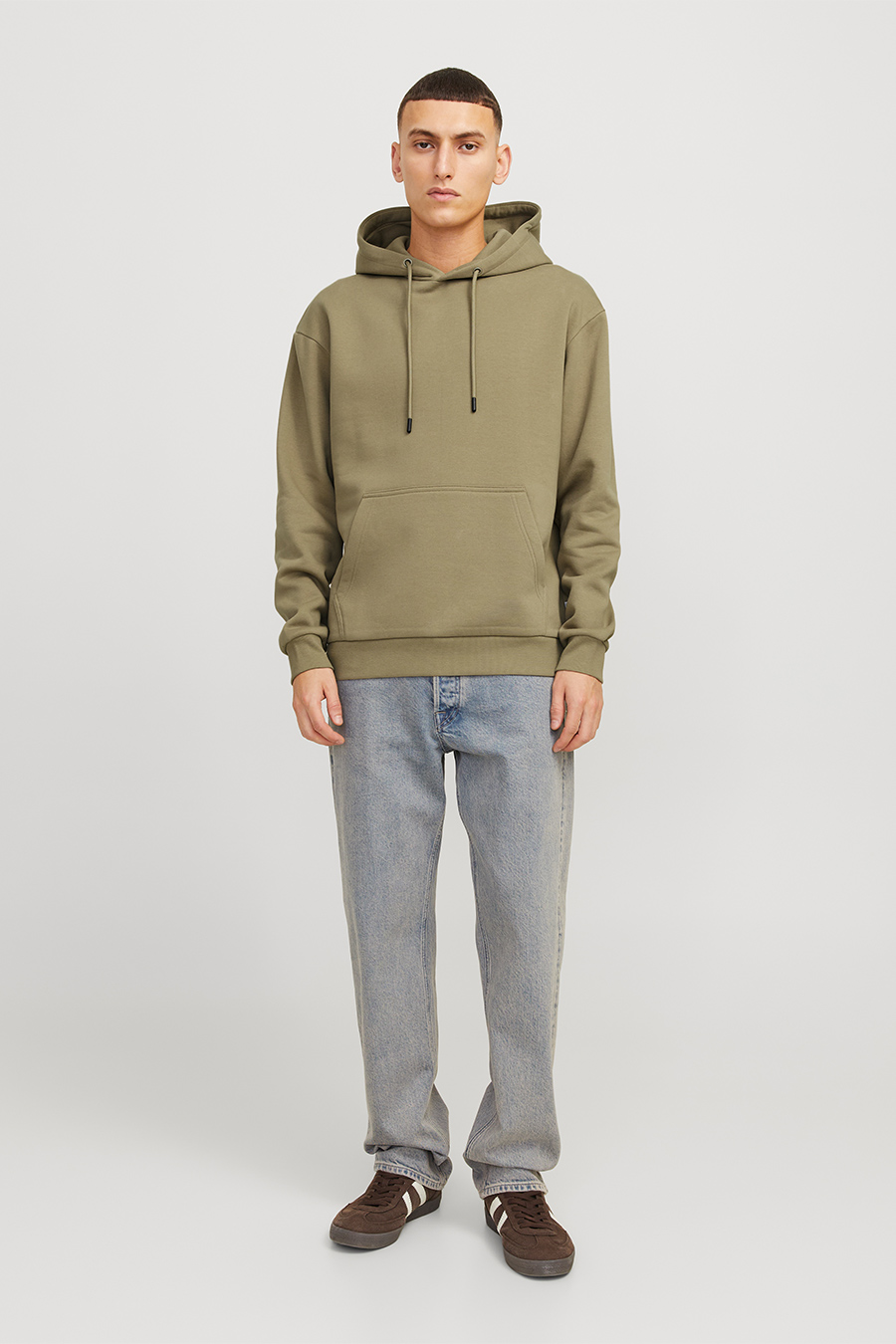Hoodie JACK & JONES 12249340-Coriander