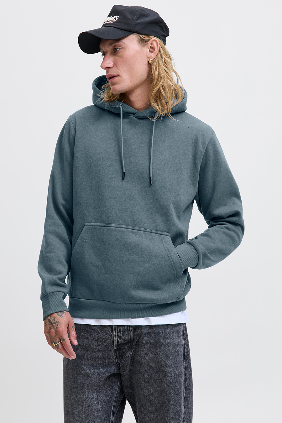 Hoodie JACK & JONES 12249340-Stormy-Weathe
