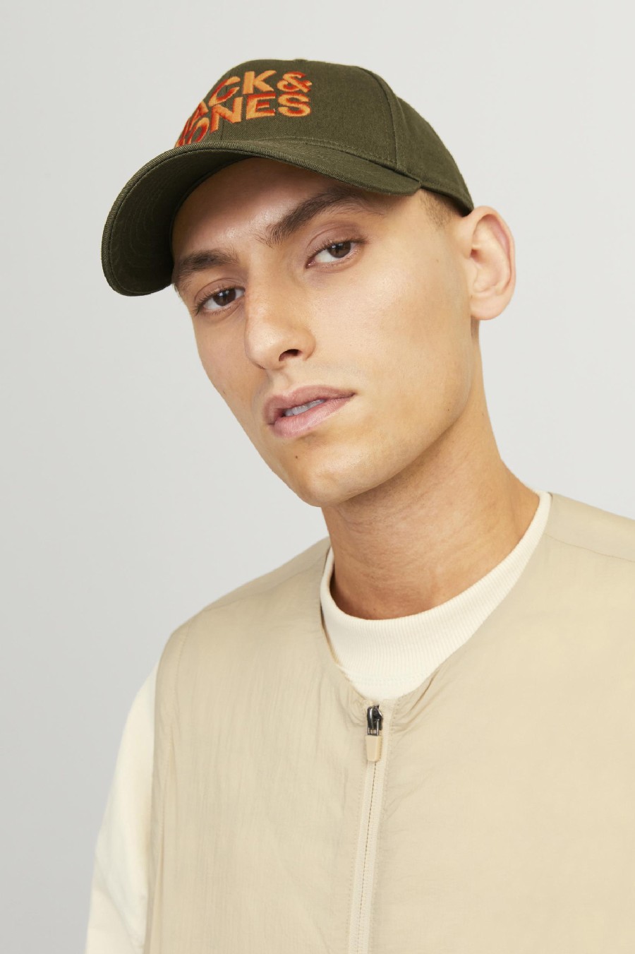 Hat JACK & JONES 12254296-Olive-Night