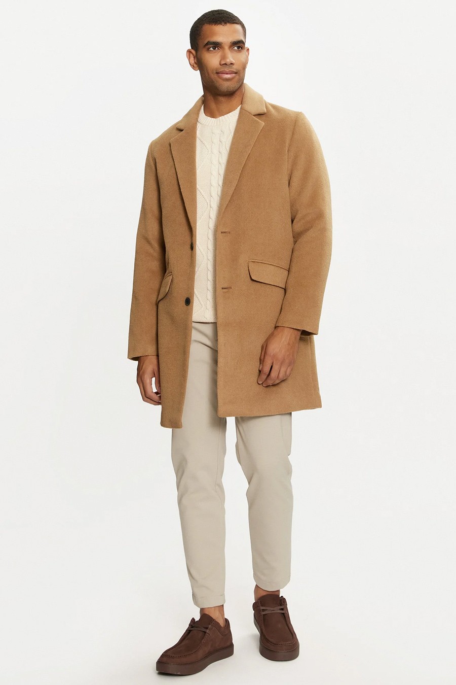 Coat JACK & JONES 12258389-Khaki