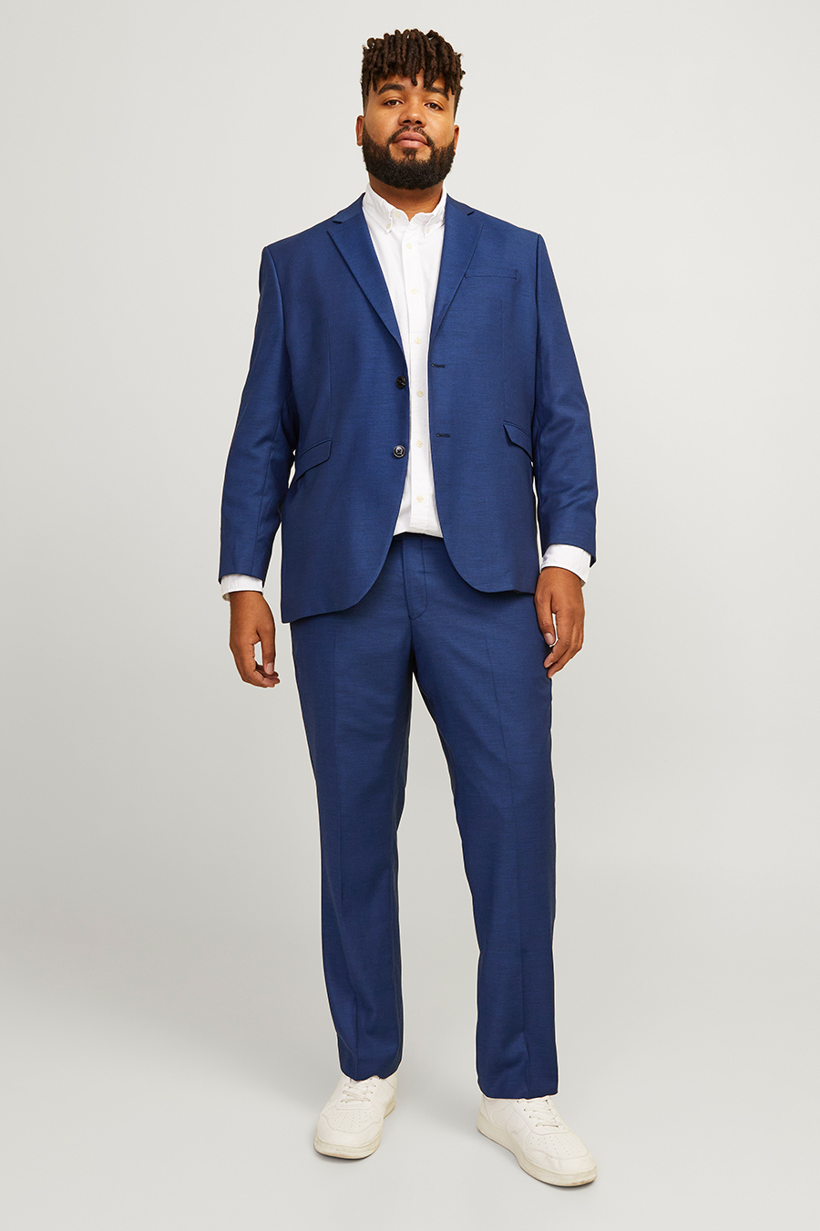 Suit trousers JACK & JONES 12263989-Medieval-Blue