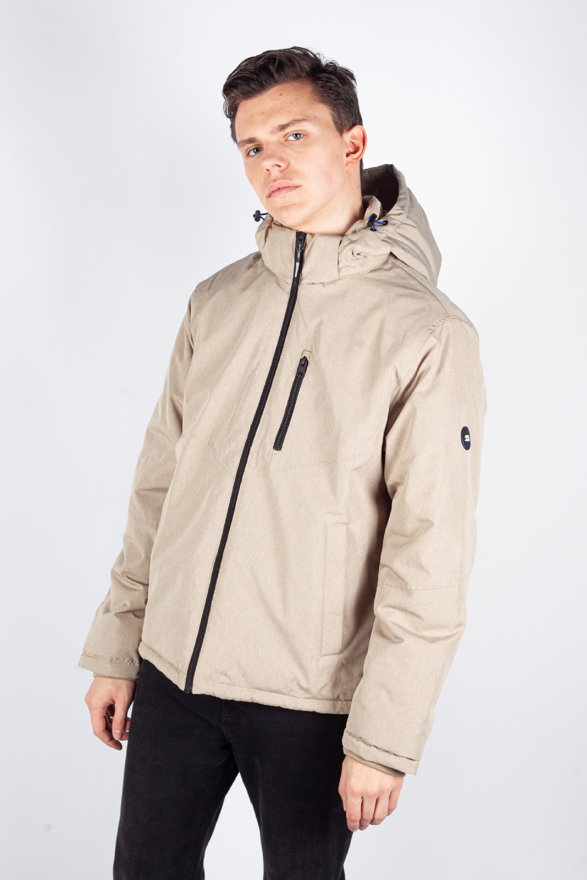 Winter jacket JACK & JONES 12272729-Moonbeam-MEL