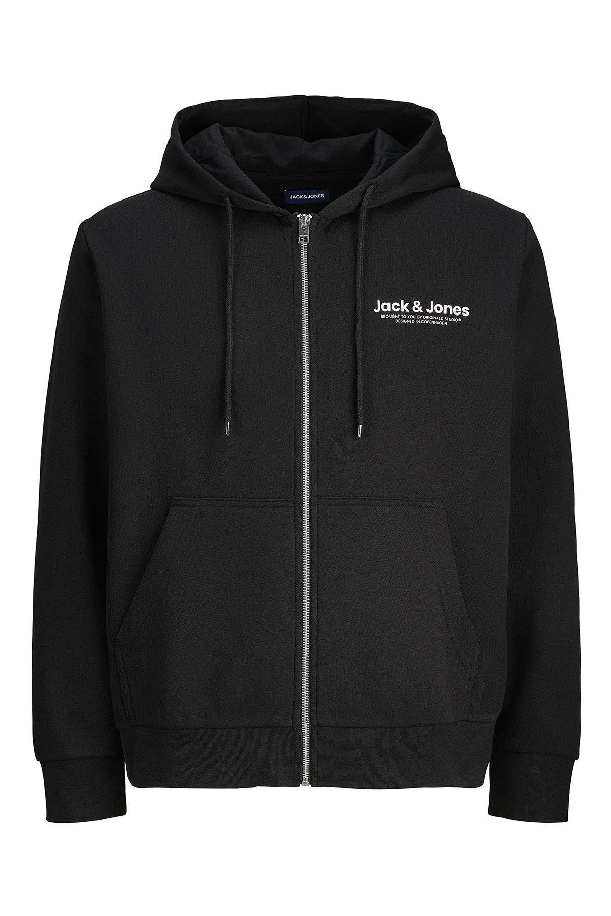 Zip up Hoodie JACK & JONES 12277621-Black