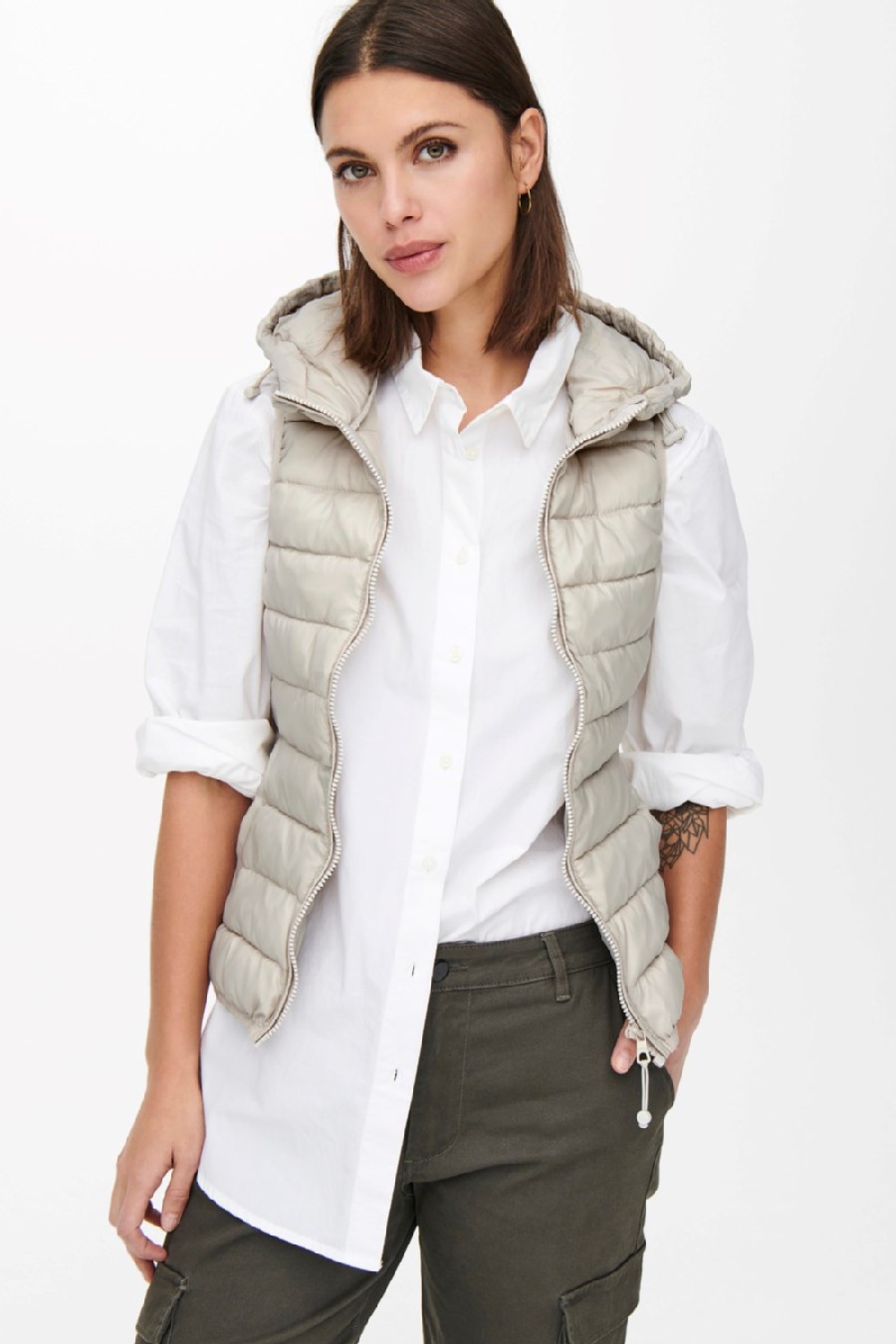 Vest ONLY 15205760-Pumice-Stone