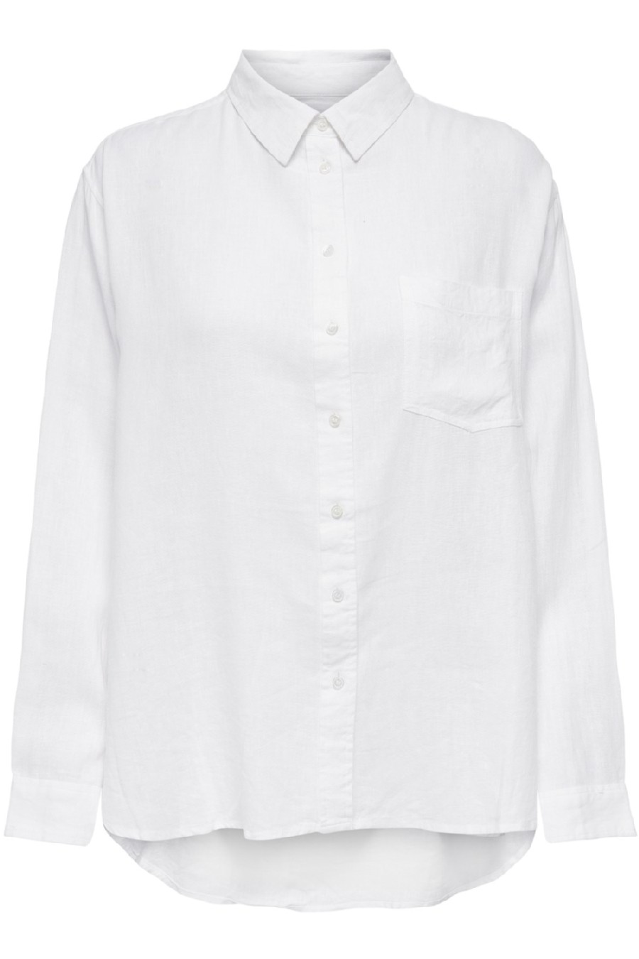 Long-sleeve shirt ONLY 15259585-Bright-White