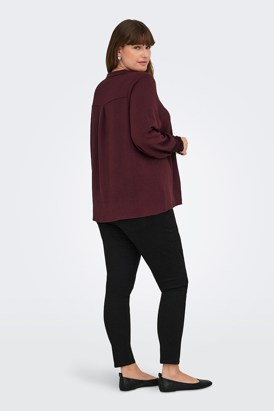 Blouse ONLY CARMAKOMA 15285157-Tawny-Port