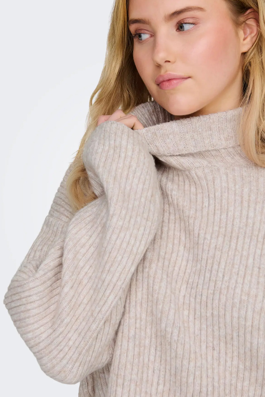 Sweater ONLY 15321177-Oatmeal-MEL