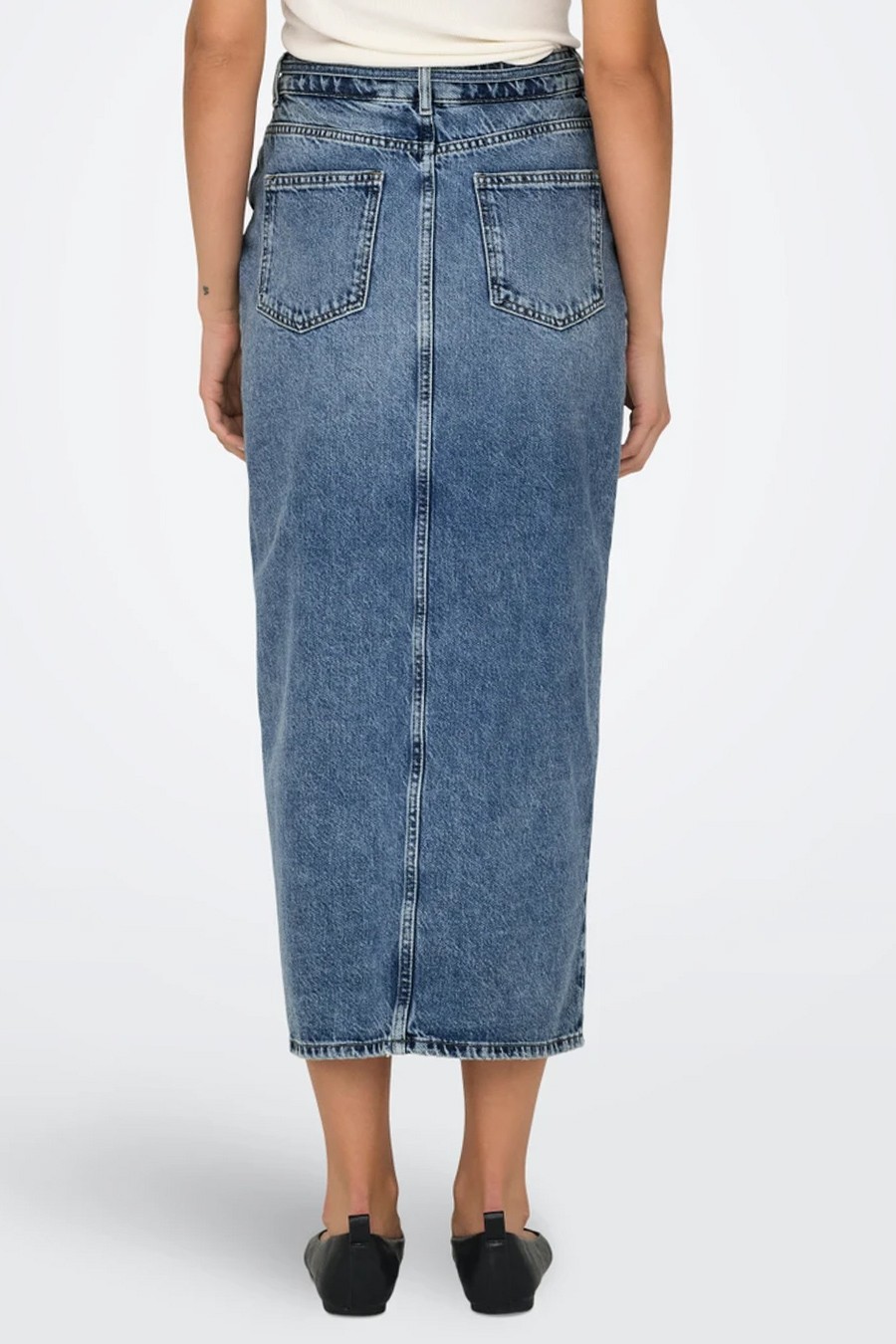 Denim skirt ONLY 15340707-Medium-Blue