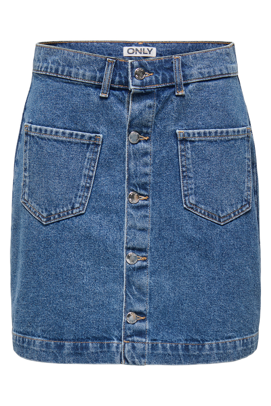 Denim skirt ONLY 15349035-Medium-Blue