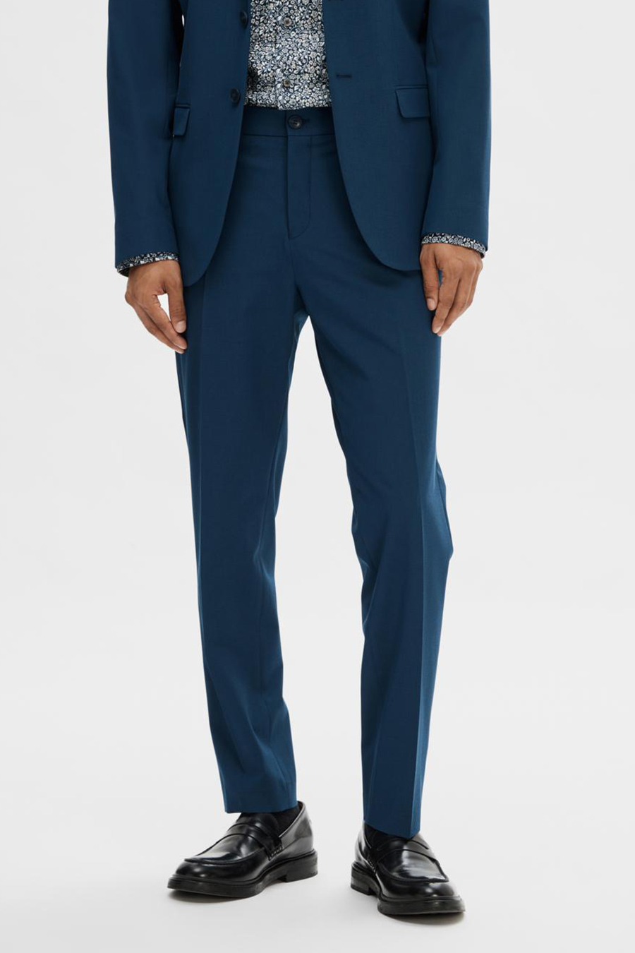 Suit trousers SELECTED 16087825-Blue-Depths