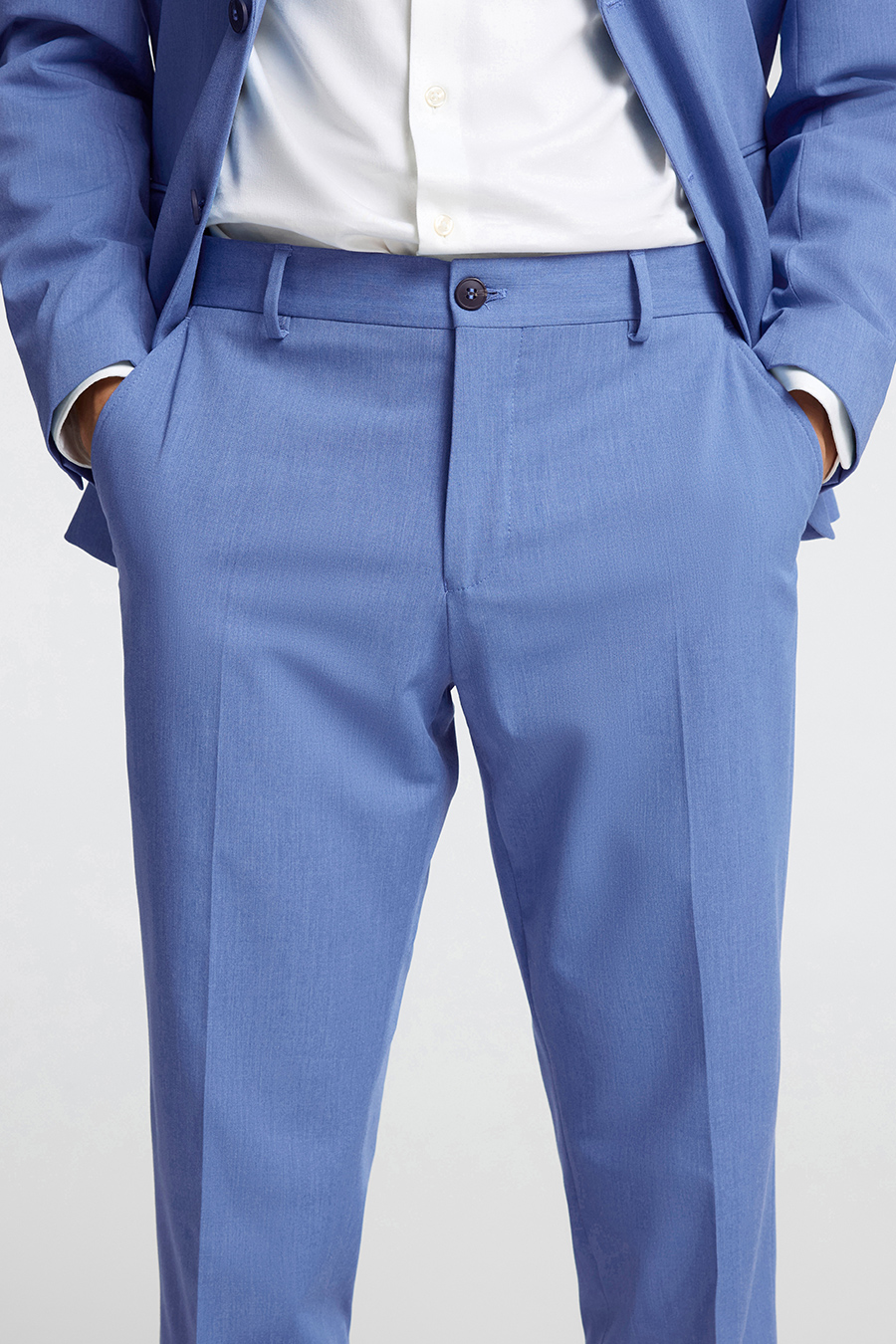 Suit trousers SELECTED 16087825-Light-Blue