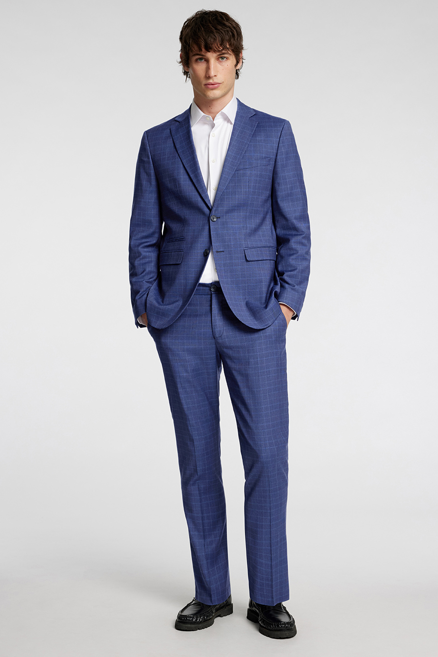 Suit trousers SELECTED 16087867-Navy-Blazer