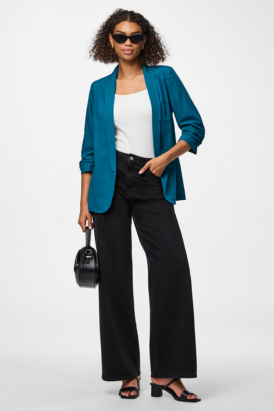 Blazer PIECES 17090996-Deep-Lagoon