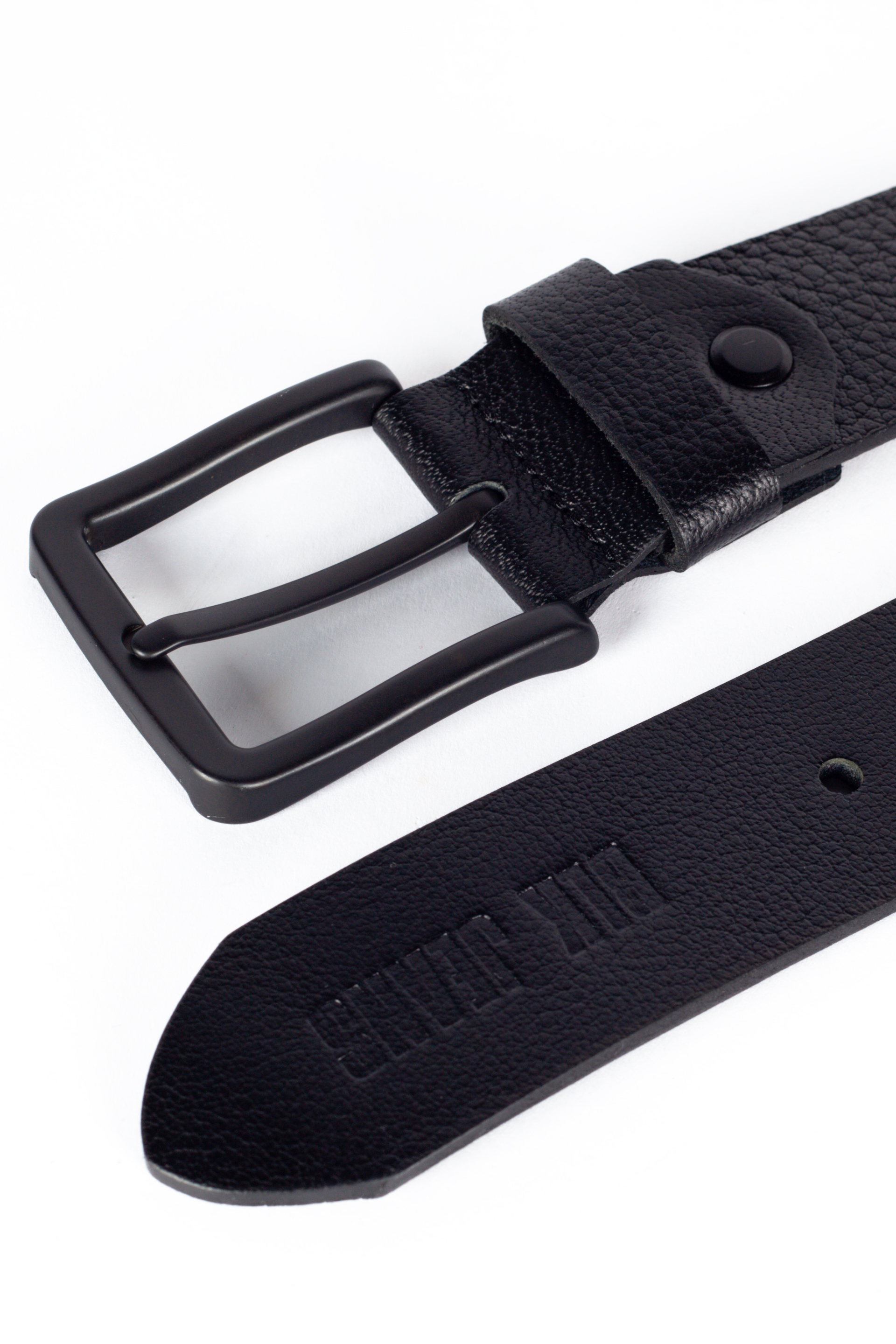 Leather belt BLK JEANS 182840-202-01