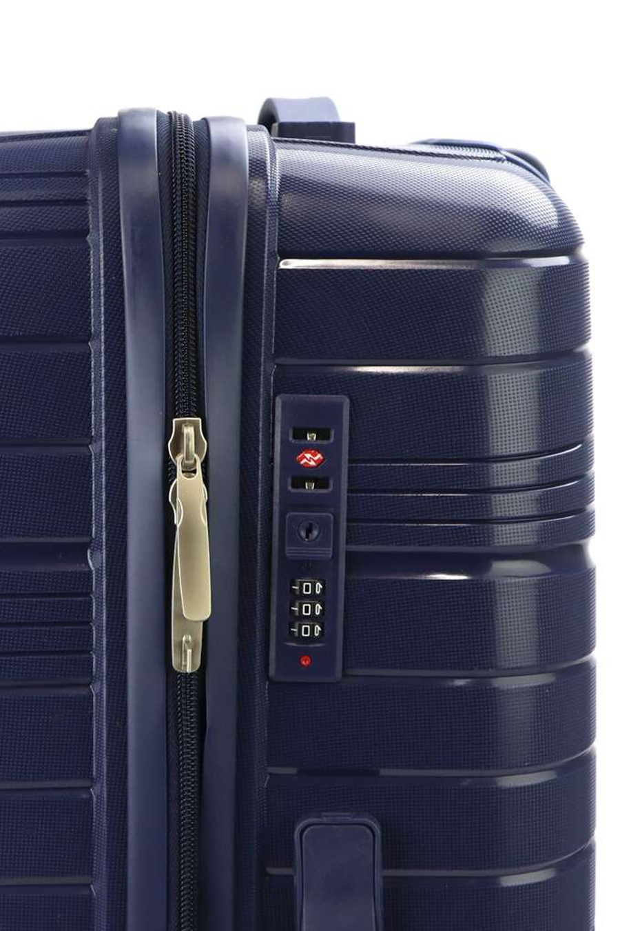 Travel suitcase PIERRE CARDIN 203-SARA03-BLUE-M