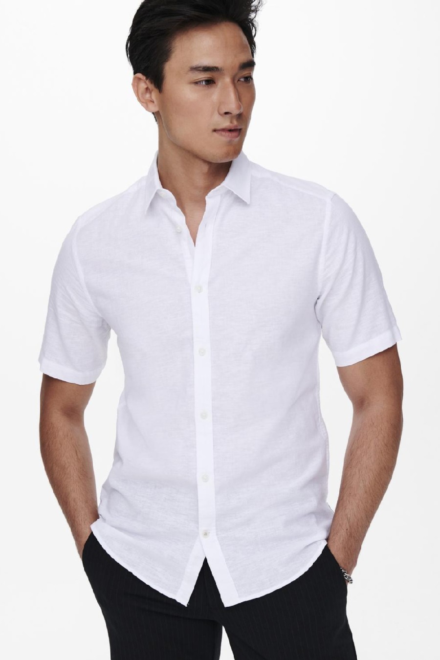 Shirt ONLY & SONS 22009885-White