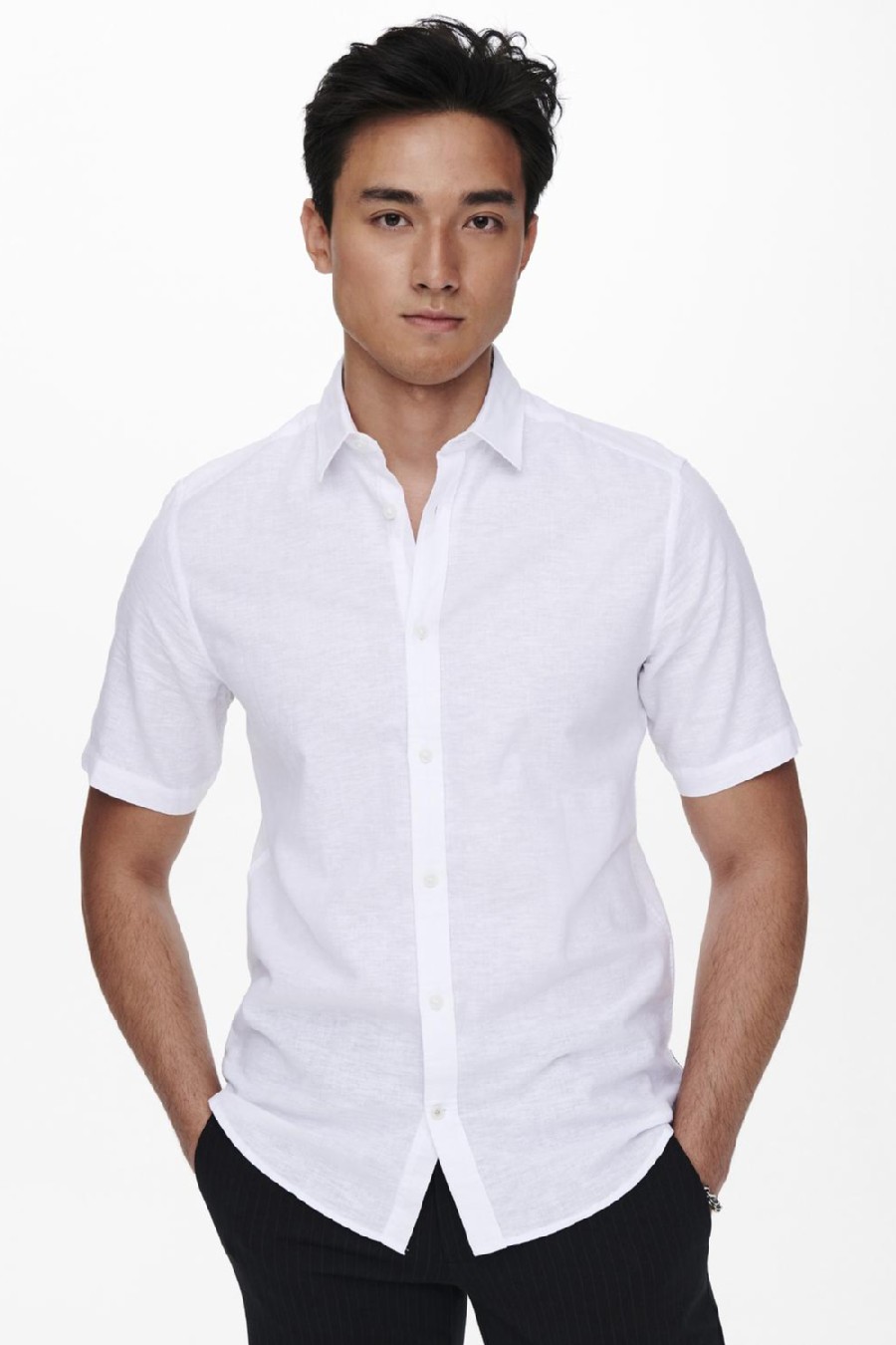 Shirt ONLY & SONS 22009885-White