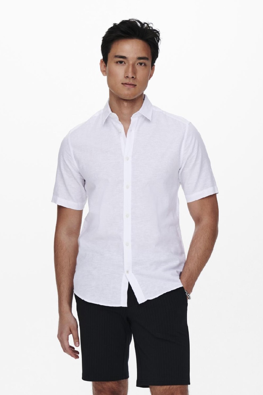 Shirt ONLY & SONS 22009885-White