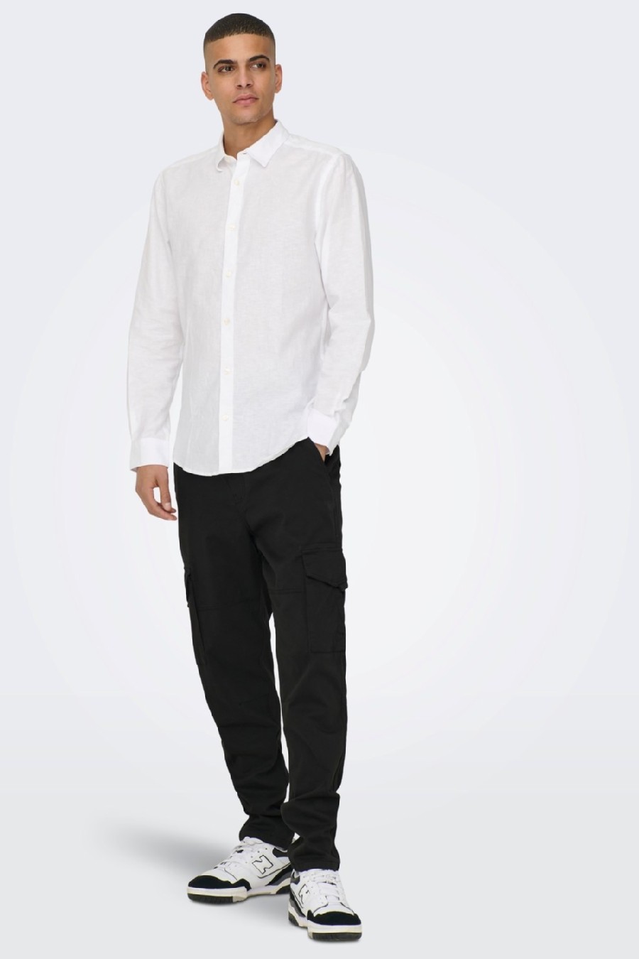 Shirt ONLY & SONS 22012321-White