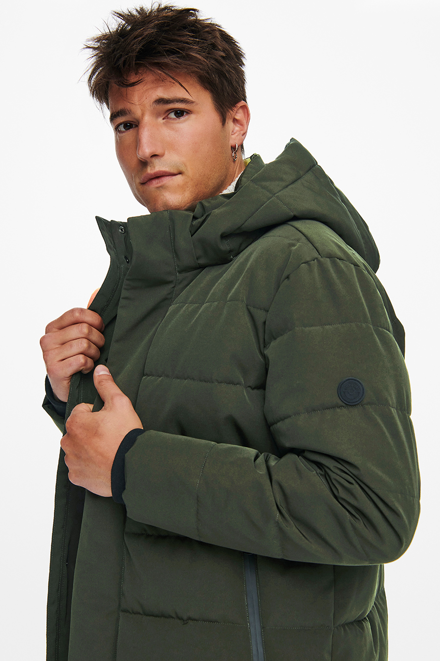 Winter jacket ONLY & SONS 22019598-Peat