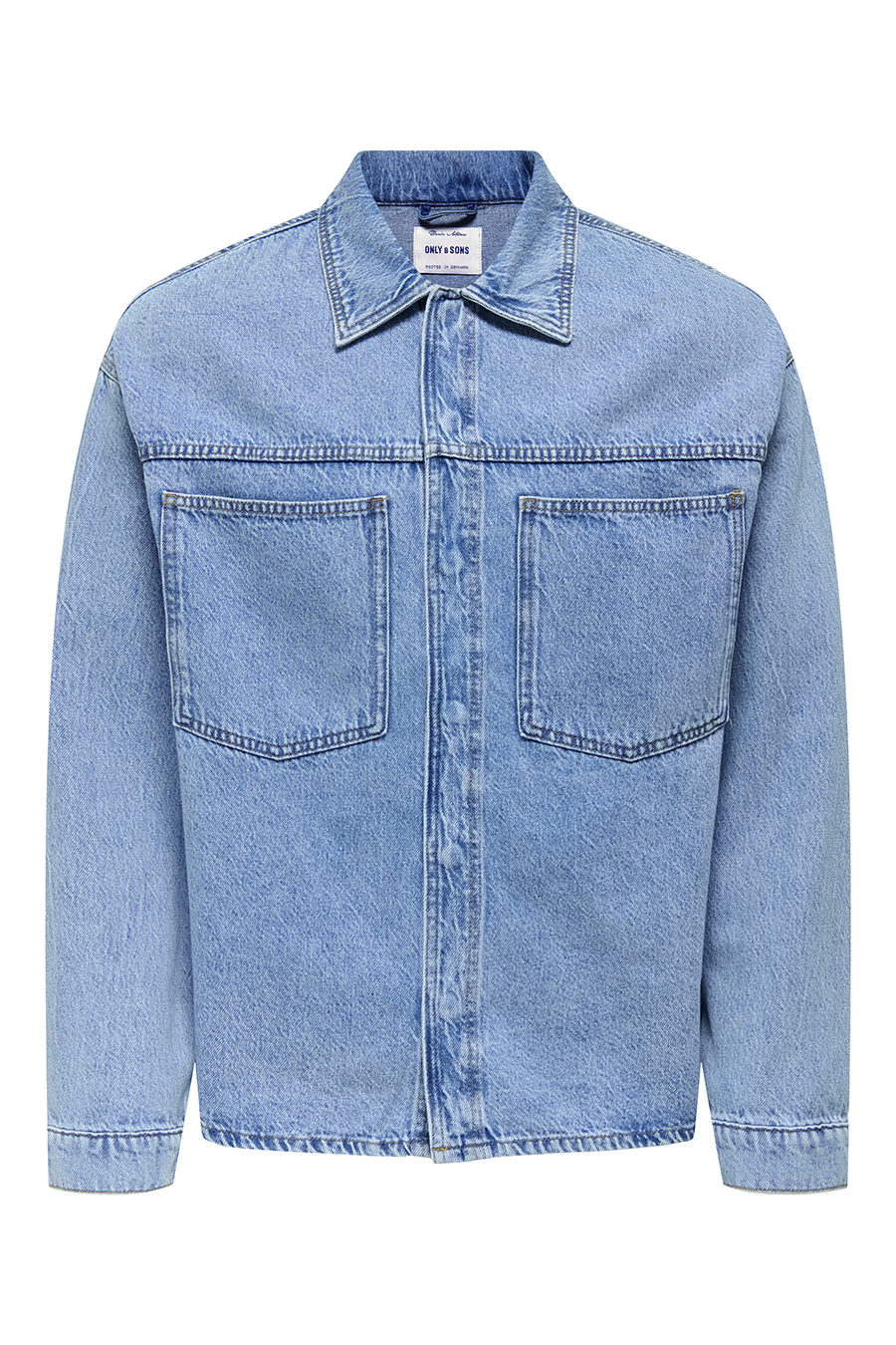Denim jacket ONLY & SONS 22034613-Medium-Blue
