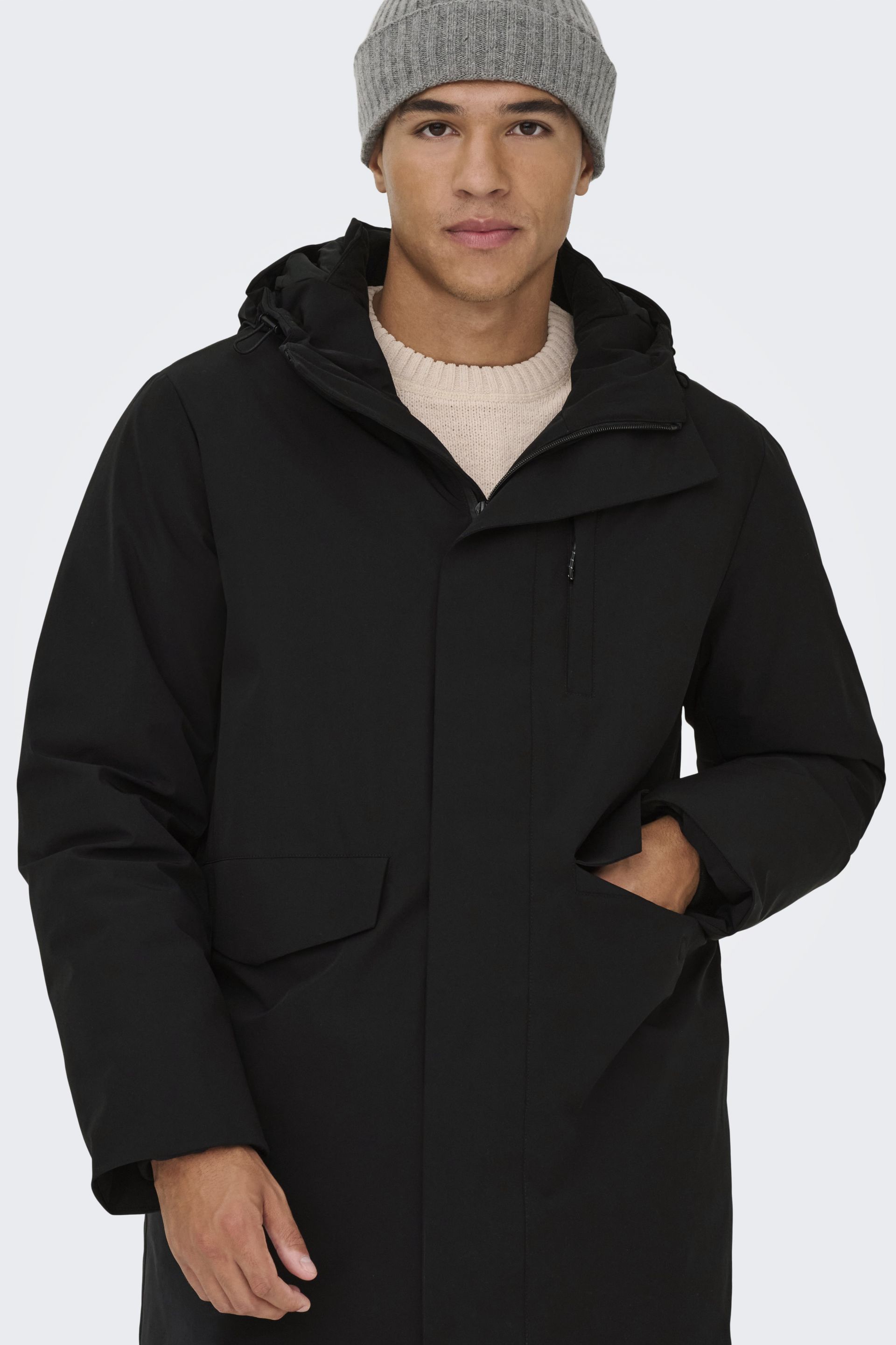 Winter jacket ONLY & SONS 22037057-Black