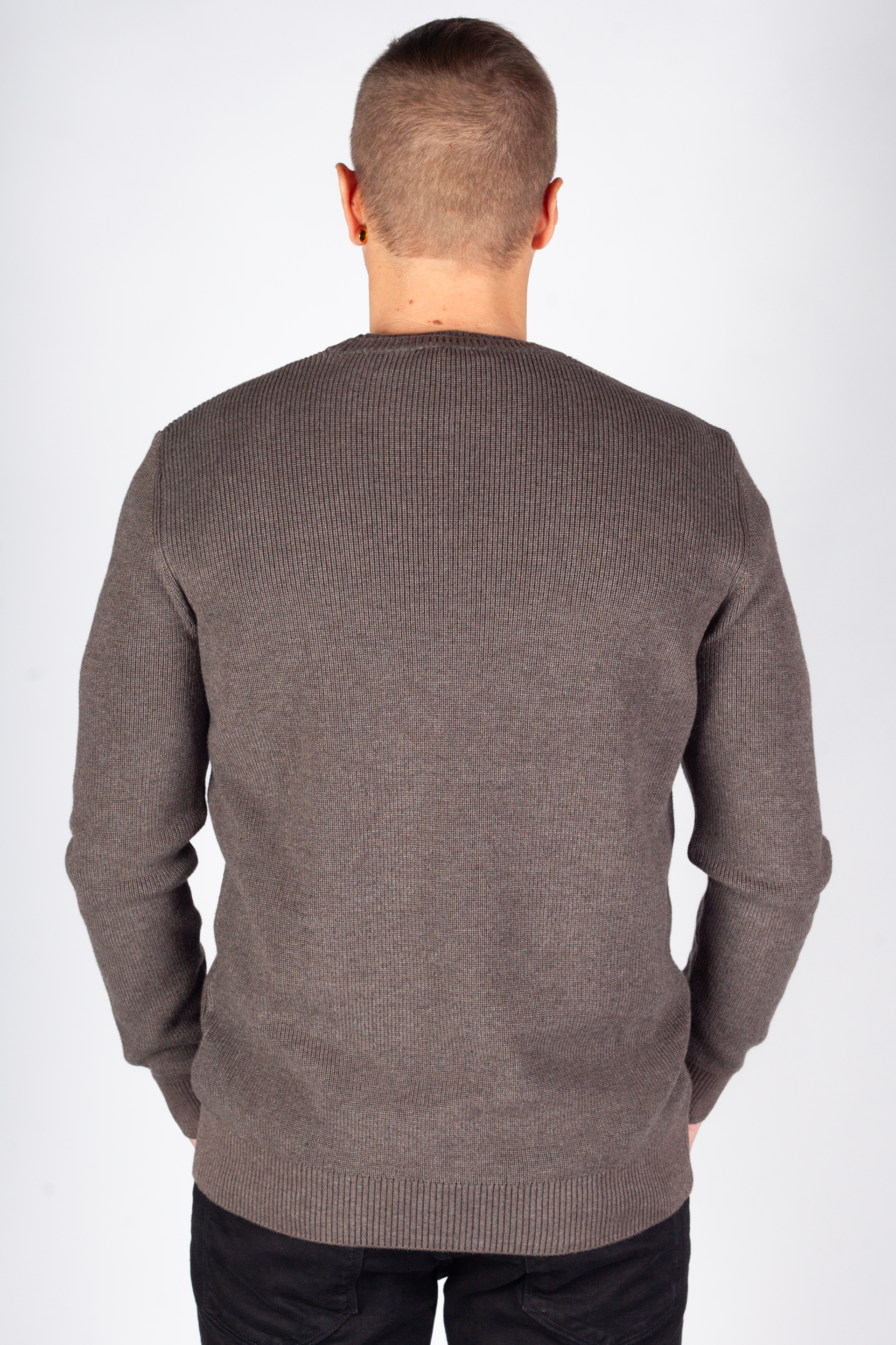 Sweater MCL 33813-KAHVEMELANJ