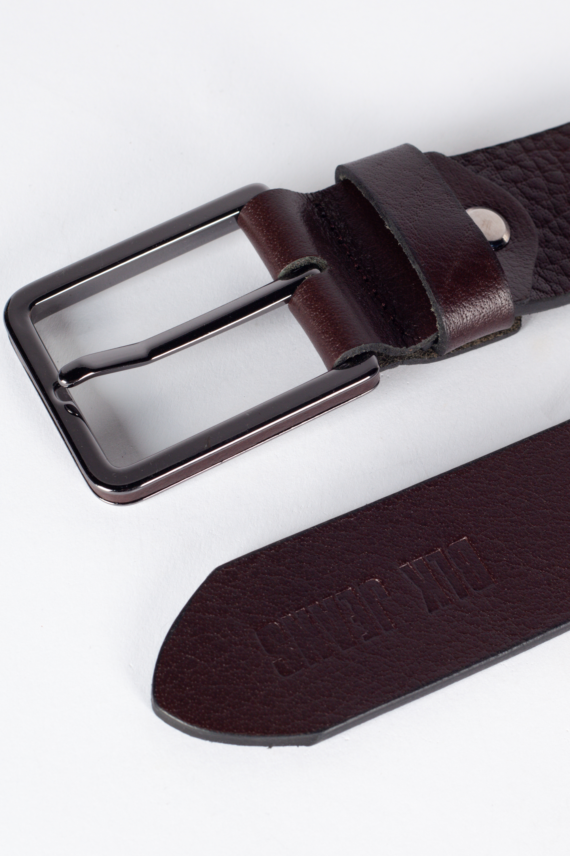 Leather belt BLK JEANS 360840-202-04