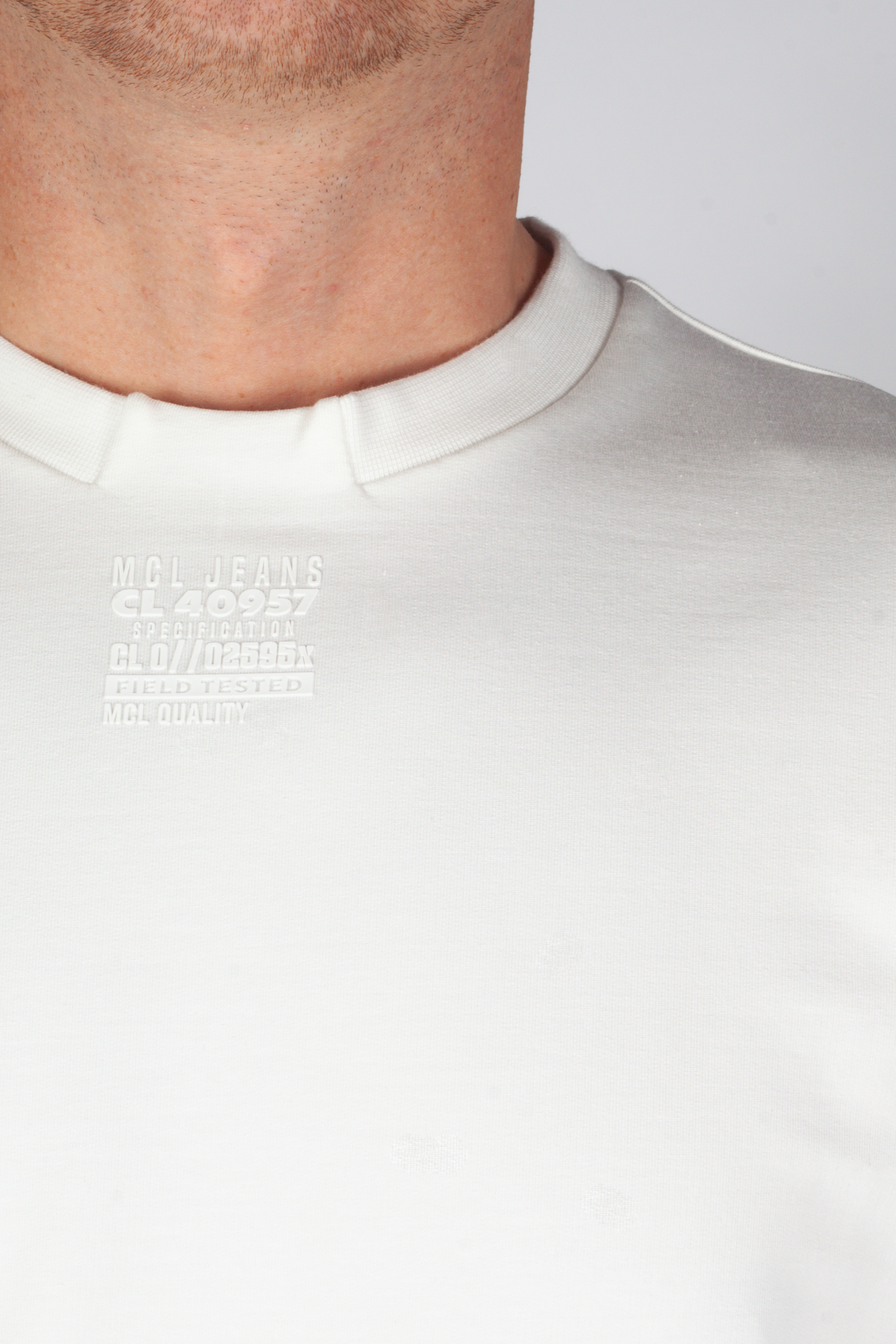 T-shirt MCL 36438-K-BEYAZ