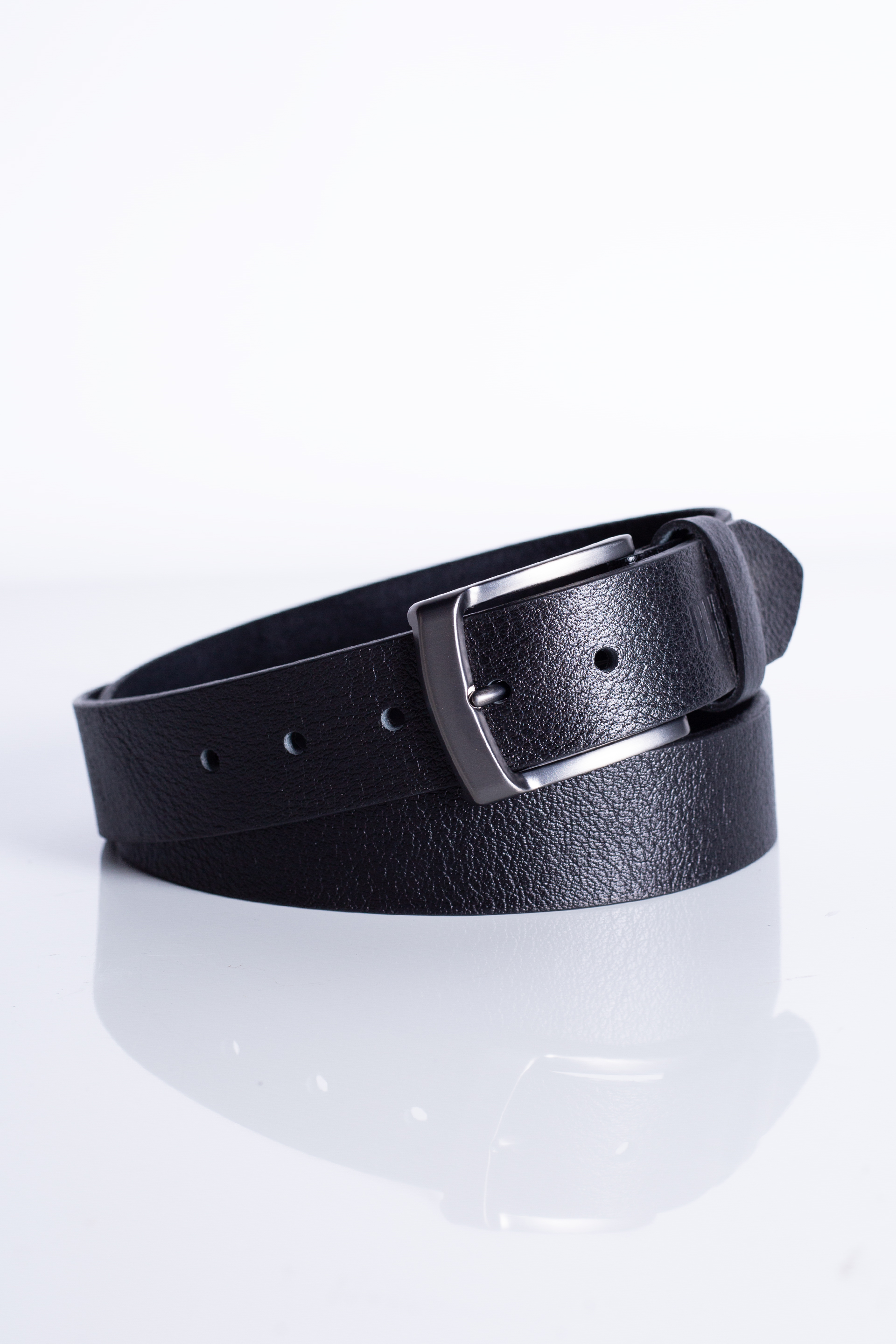 Leather belt BLK JEANS 470538-203-01