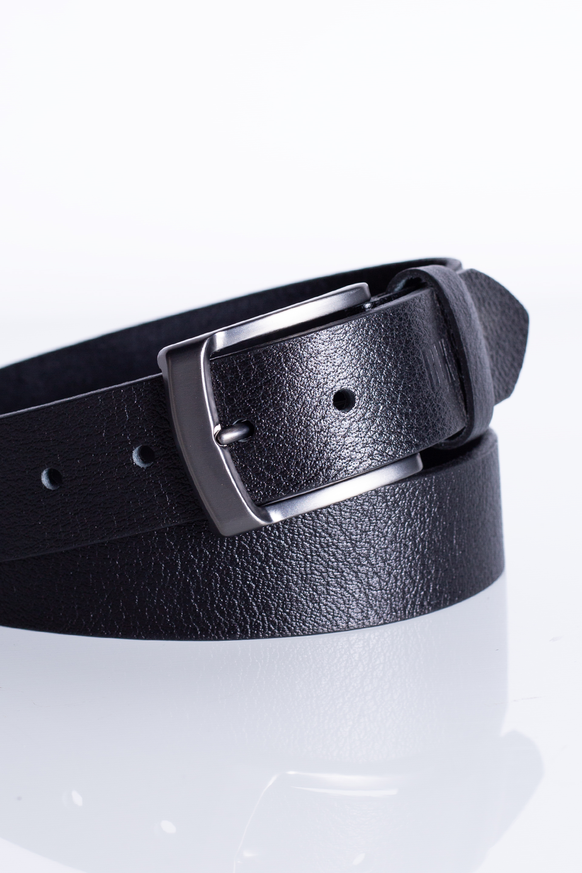 Leather belt BLK JEANS 470538-203-01