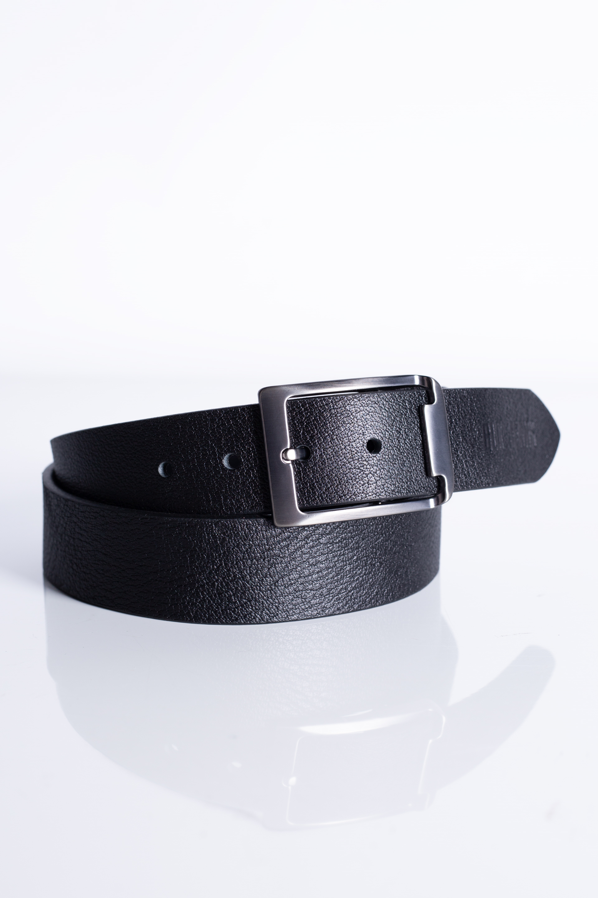 Leather belt BLK JEANS 471540-203-01