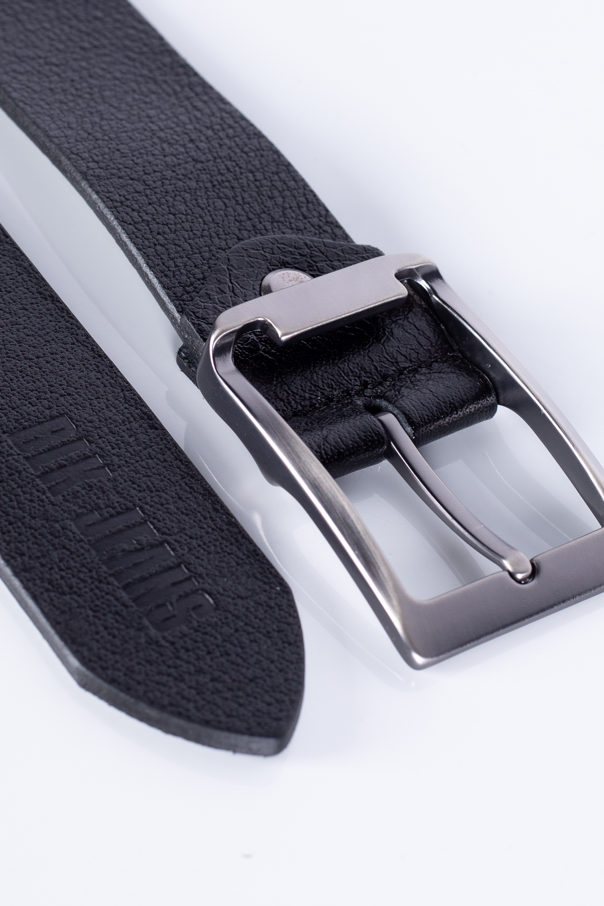 Leather belt BLK JEANS 471540-203-01