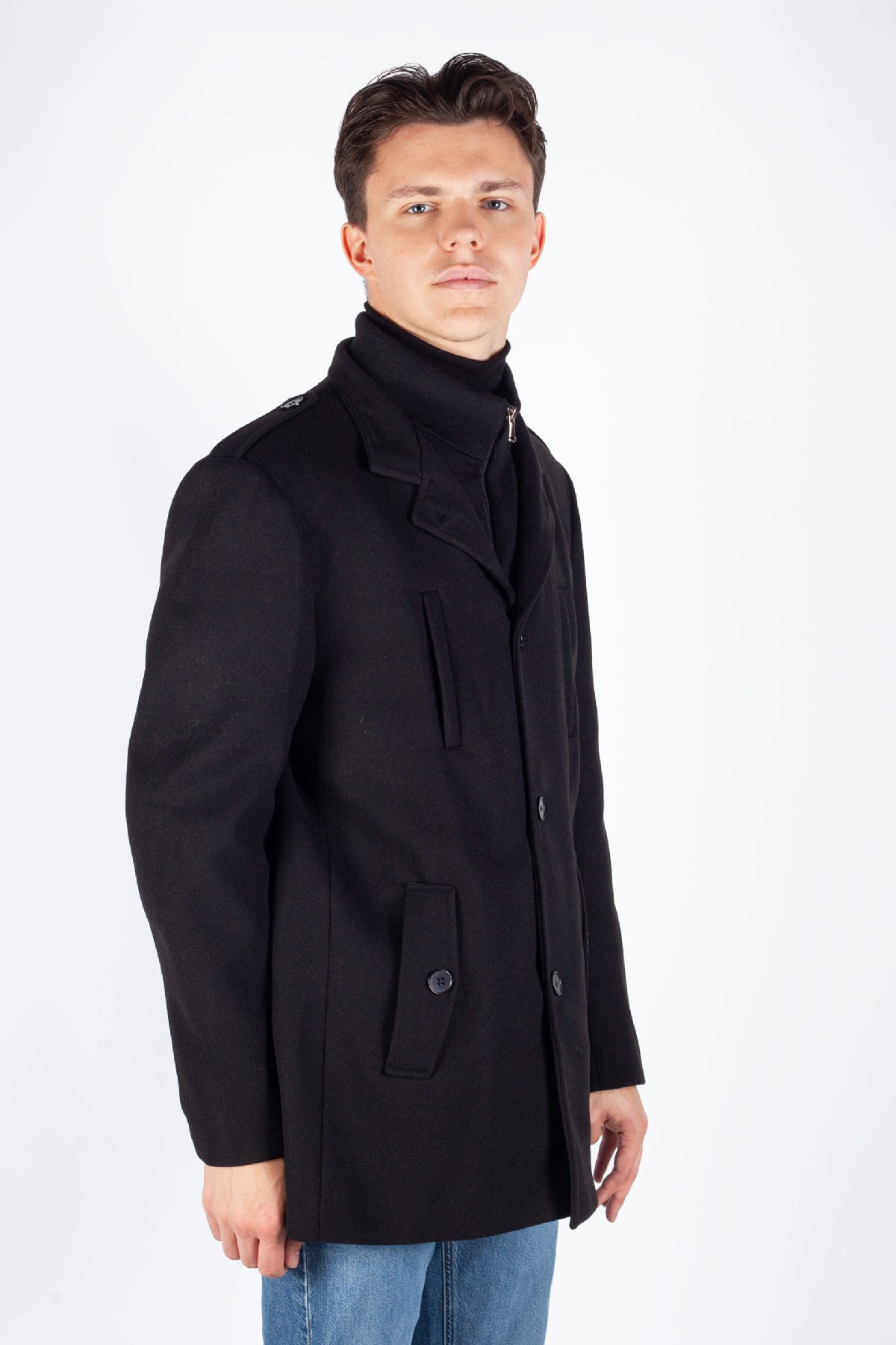 Coat FRAPPOLI 9130-GRANDE-SIYAH